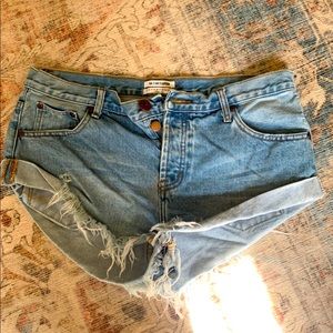 One teaspoon denim bandit shorts
